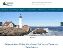 Tablet Screenshot of mainecoastexplorers.com